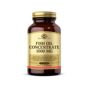 Solgar Fish Oil Concentrate 1000 mg 60 Yumuşak Jelatin Kapsül - 1