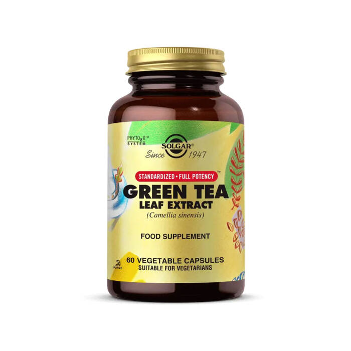 Solgar Green Tea Leaf Extract 60 Bitkisel Kapsül - 1