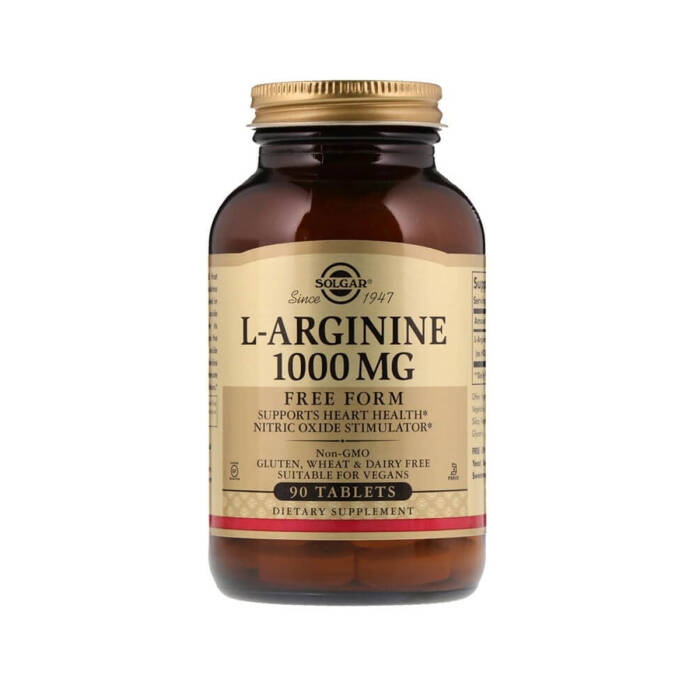 Solgar L-Arginine 1000 mg 90 Kapsül - 1