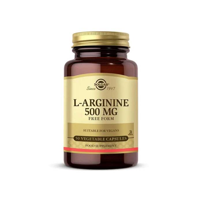 Solgar L-Arginine 500 mg 50 Kapsül - 1