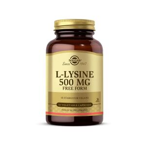 Solgar L-Lysine 500 mg 50 Bitkisel Kapsül - 1