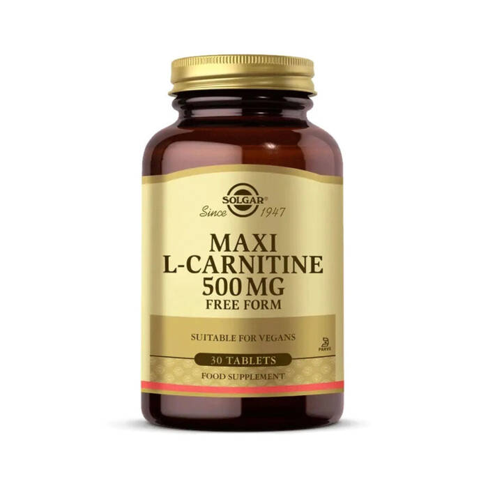 Solgar Maxi L-Carnitine 500 mg 30 Tablet - 1