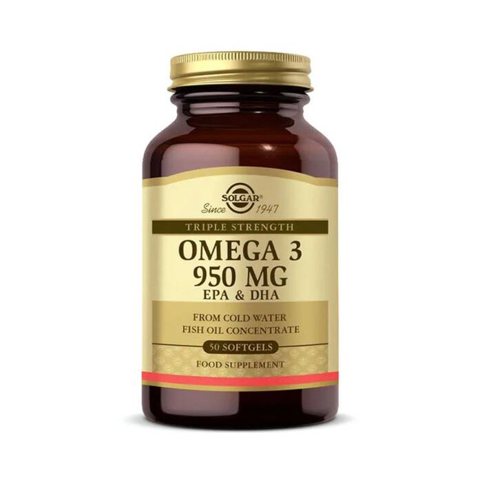 Solgar Omega 3 950 mg 50 Yumuşak Kapsül - 1