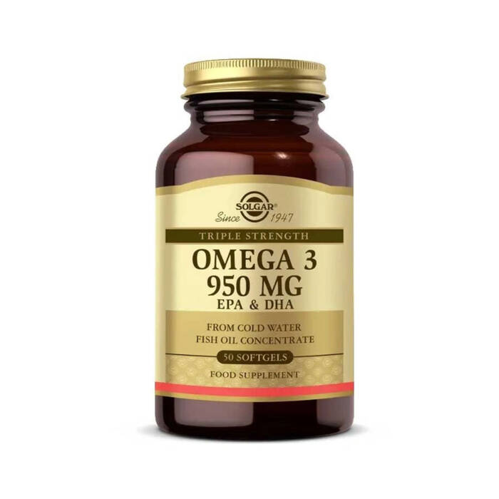 Solgar Omega 3 950 mg 50 Yumuşak Kapsül - 1