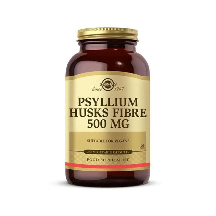 Solgar Psyllium Husks 500 mg 200 Kapsül - 1