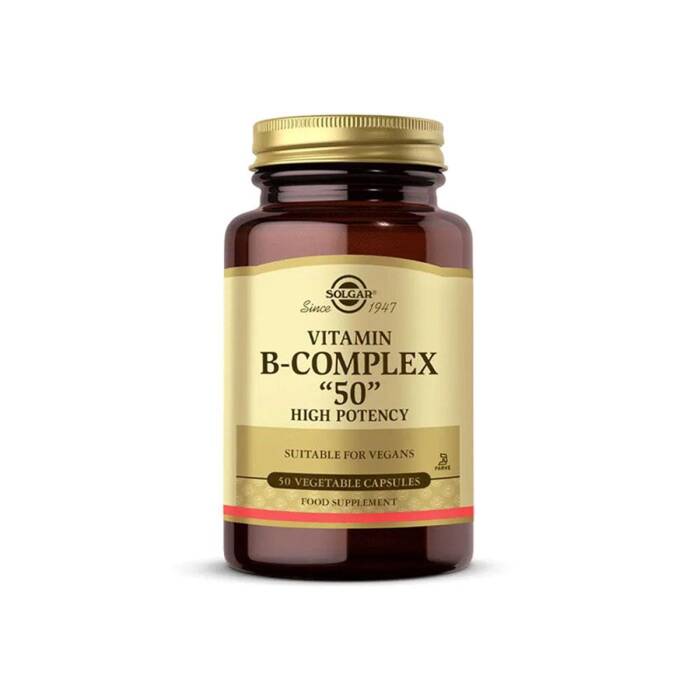 Solgar Vitamin B Complex 50 mg 50 Kapsül - 1