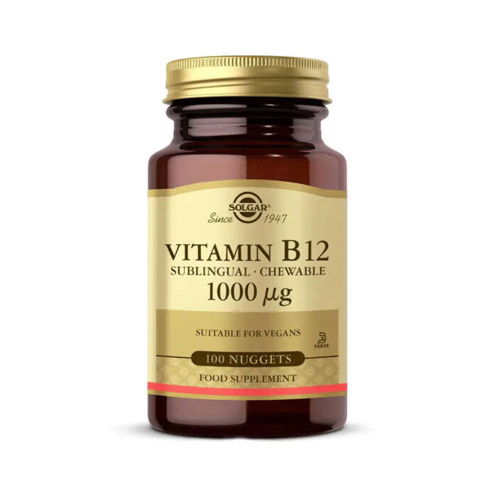 Solgar Vitamin B12 1000 mcg 100 Tablet - 1