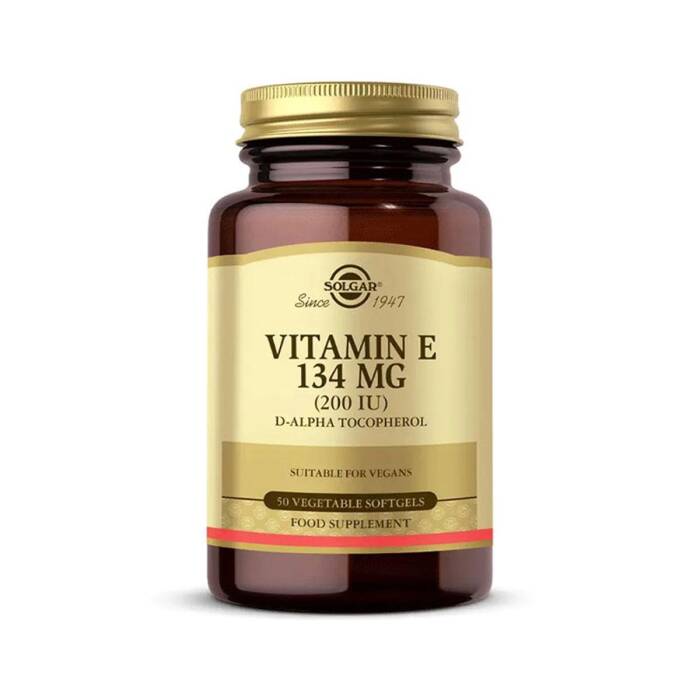 Solgar Vitamin E 134 mg (200 IU) 50 Kapsül - 1