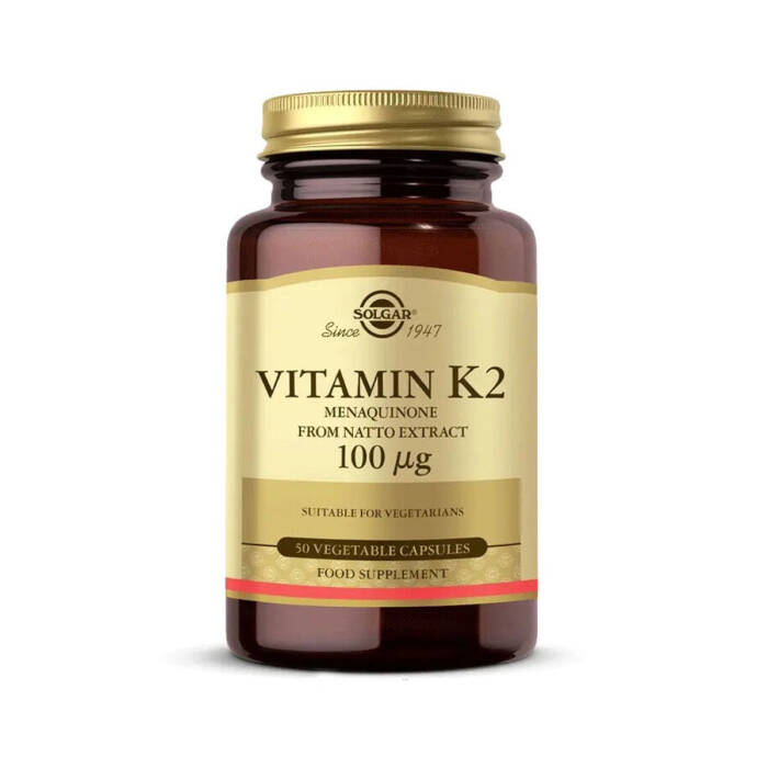 Solgar Vitamin K2 100 mcg 50 Kapsül - 1
