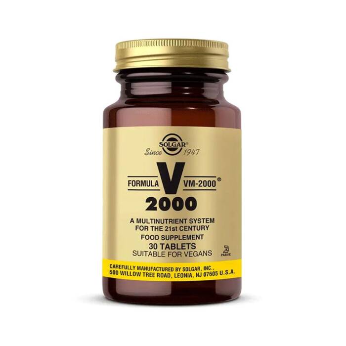 Solgar VM 2000 Multivitamin 30 Tablet - 1