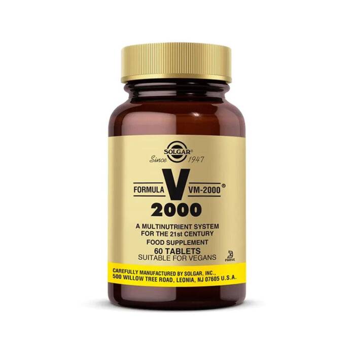 Solgar VM 2000 Multivitamin 60 Tablet - 1