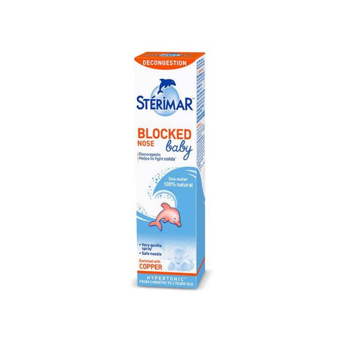 Sterimar Baby Burun Spreyi Blocked Nose Hipertonik Sprey 100 ml - 1