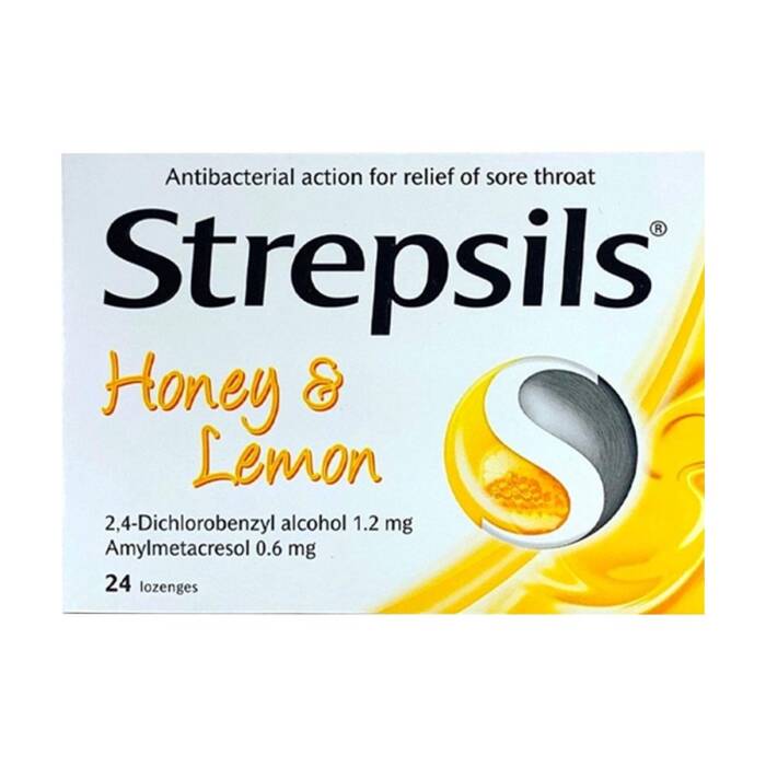 Strepsils Bal & Limon Aromalı 24 Pastil - 1