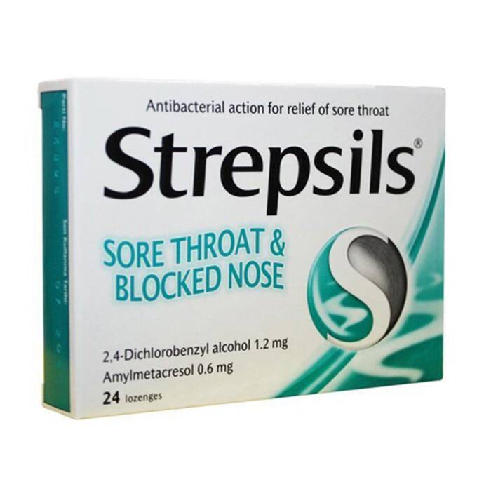 Strepsils Mentollü 24 Pastil - 1