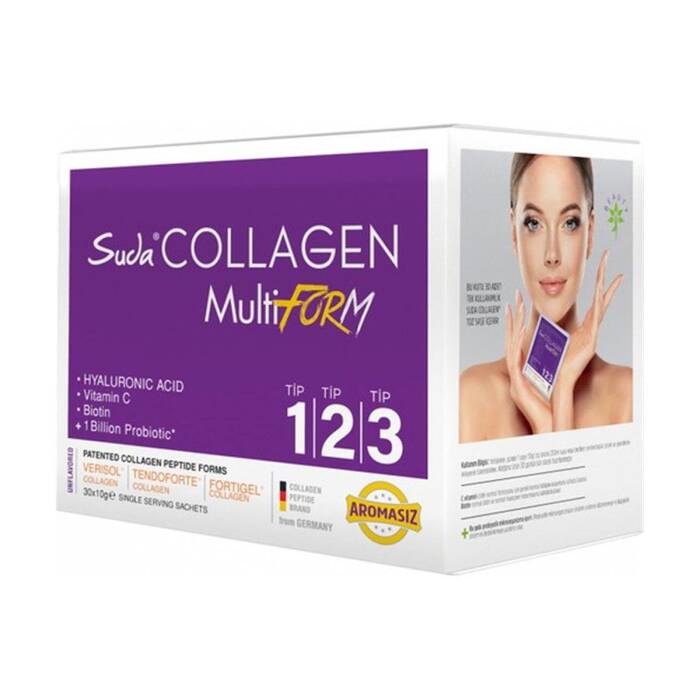 Suda Collagen Multiform Aromasız 10 gr x 30 Saşe - 1