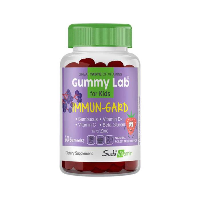 Suda Vitamin Gummy Lab Immun Gard For Kids Orman Meyveli 60 Gummies - 1