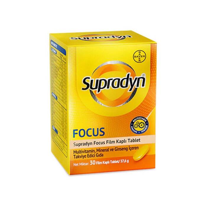 Supradyn Focus 30 Tablet - 1