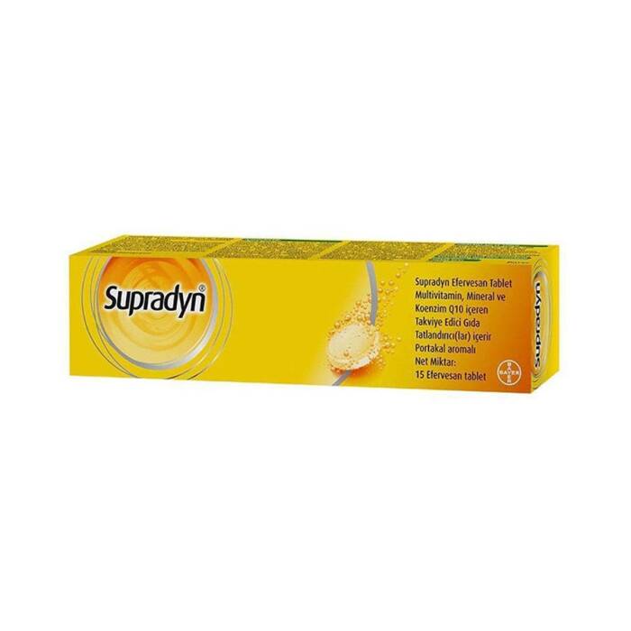 Supradyn Koenzim Q10 15 Efervesan Tablet - 1