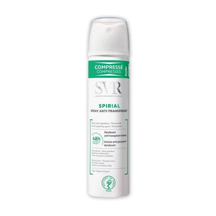 SVR Spirial Terleme Karşıtı Deodorant Sprey 75 ml - 1