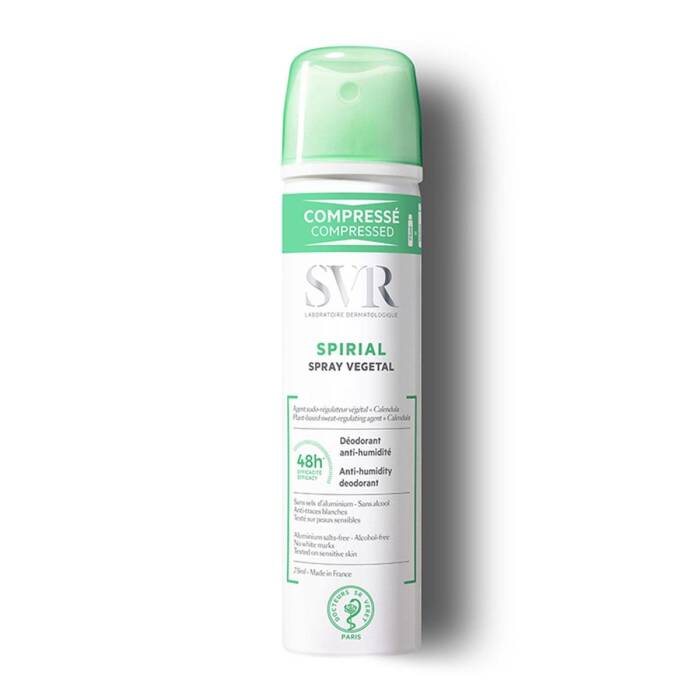 SVR Spirial Terleme Karşıtı Sprey Vegetal Deodorant 75 ml - 1