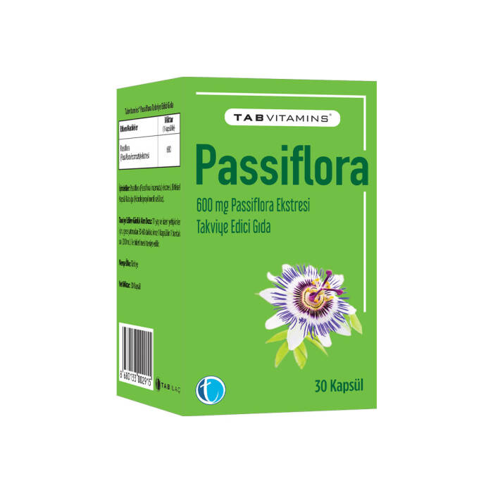 TabVitamins Passiflora 30 Kapsül - 1