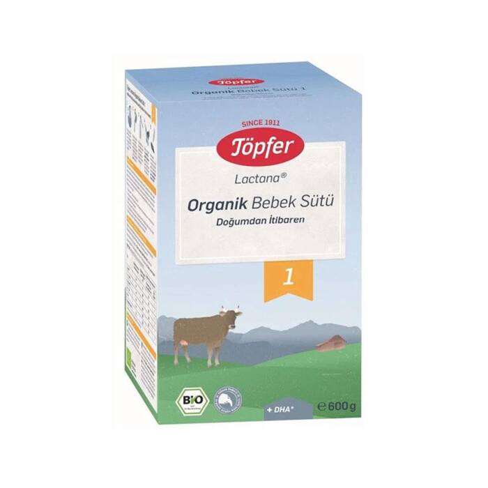 Topfer Organik Devam Sütü 1 600 gr - 1