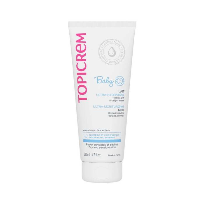 Topicrem Baby Ultra-Moisturizing Milk 200 ml - 1