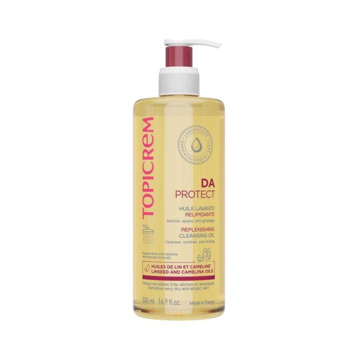 Topicrem DA Protect Replenishing Cleansing Oil 500 ml - 1