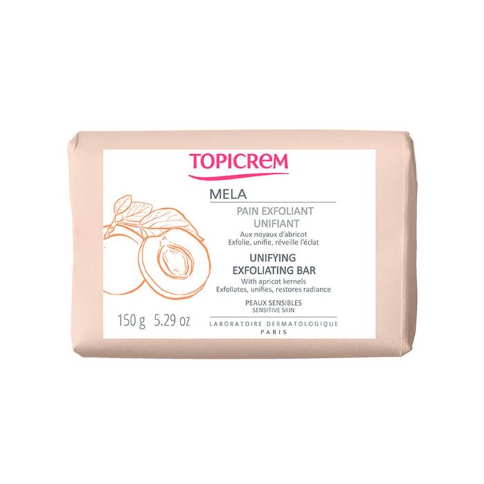 Topicrem Mela Unifying Exfoliating Bar 150 gr - 1