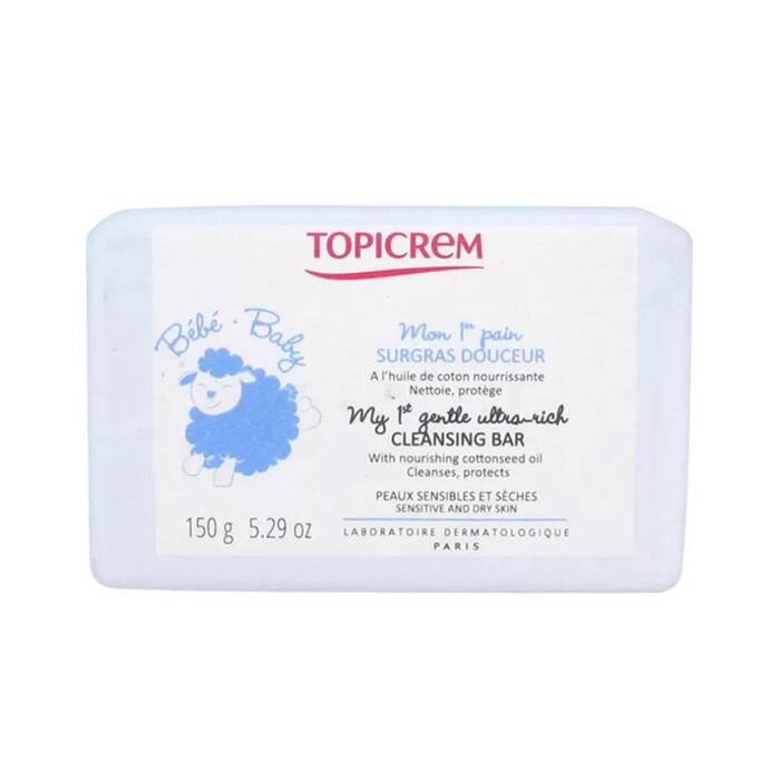 Topicrem My 1rst Ultra Rich Cleansing Bar 150 gr - 1