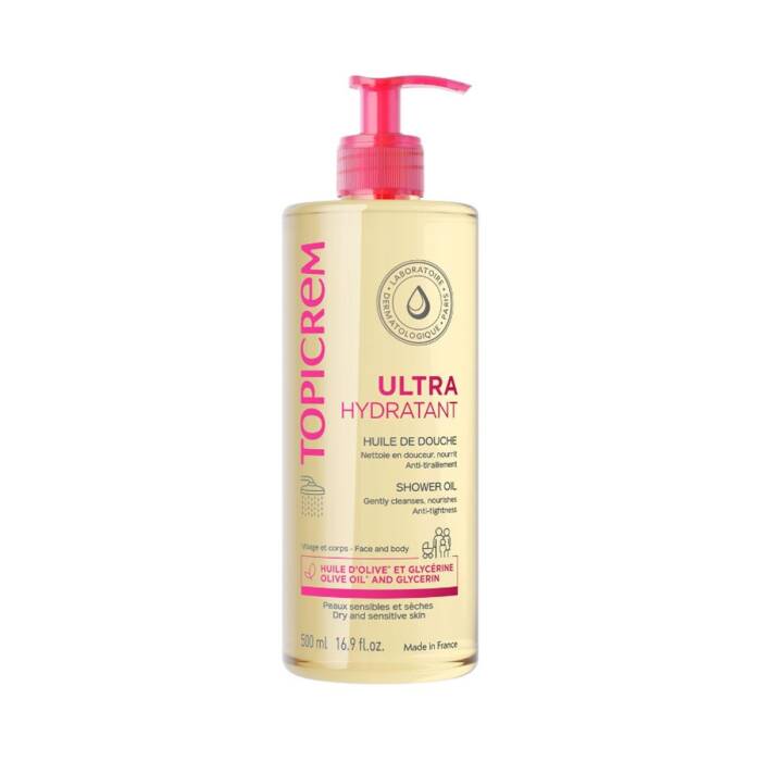 Topicrem Ultra Moisturizing Shower Oil 500 ml - 1