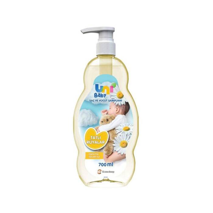 Uni Baby Tatlı Rüyalar Papatya Özlü Bebek Şampuanı 700 ml - 1