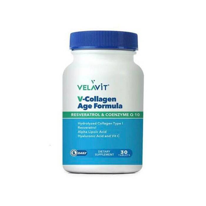 Velavit V-Collagen Age Formula Takviye Edici Gıda 30 Tablet - 1