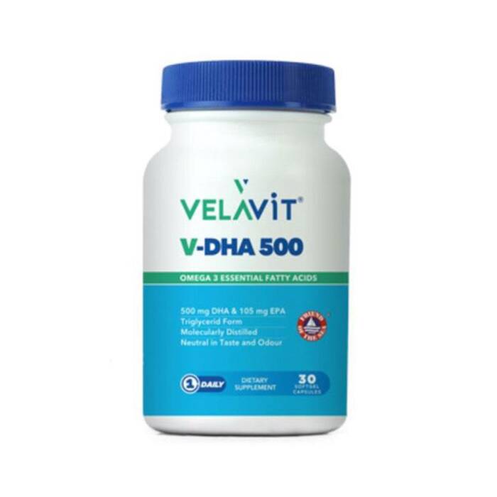 Velavit V-DHA 500 mg 30 Kapsül - 1