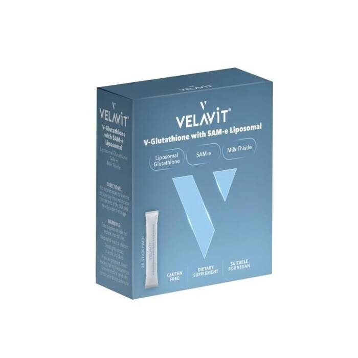 Velavit V-Glutathione with SAM-e Liposomal 30 Saşe - 2