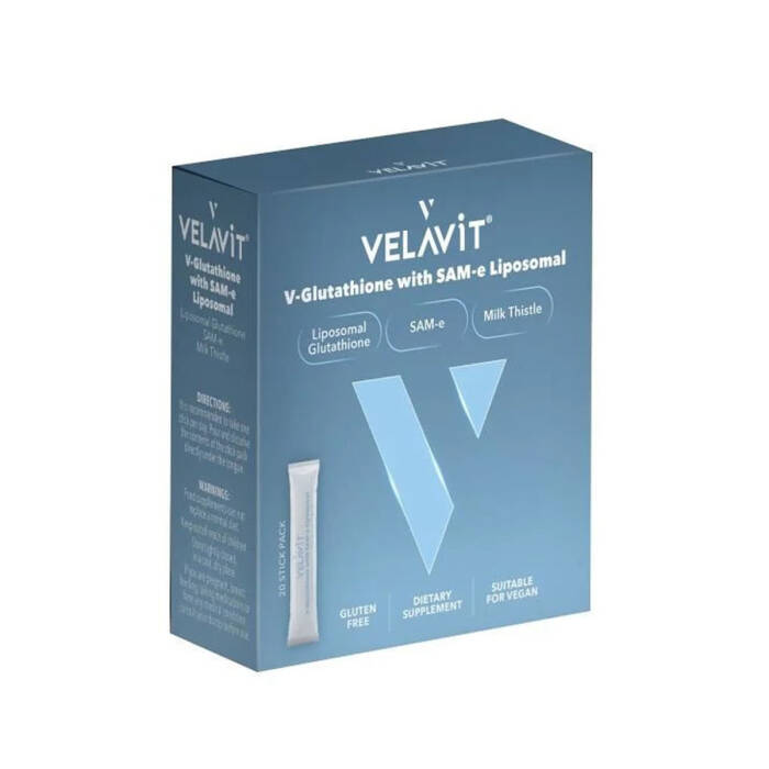 Velavit V-Glutathione with SAM-e Liposomal 30 Saşe - 1