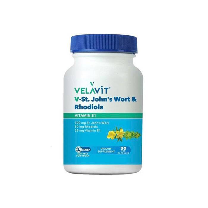 Velavit V-St.Johns Wort Rhodiola 30 Kapsül - 1