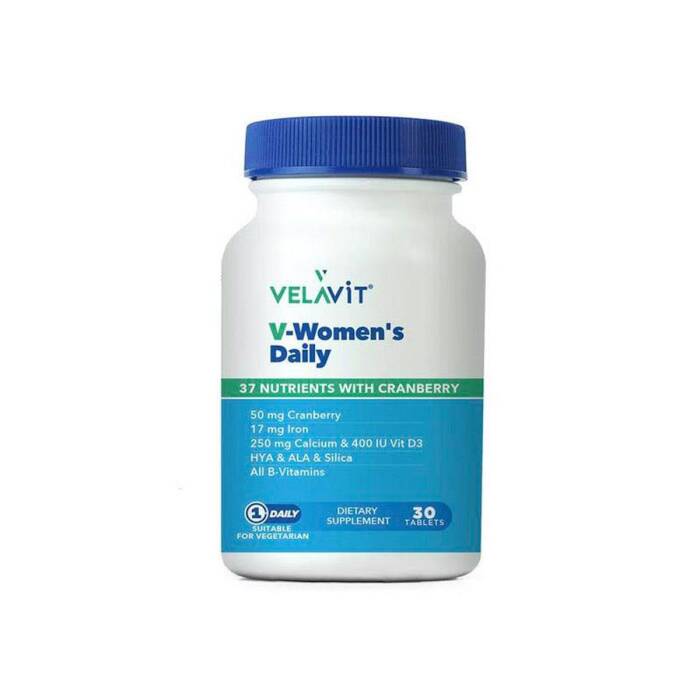 Velavit V-Womens Daily Takviye Edici Gıda 30 Tablet - 1