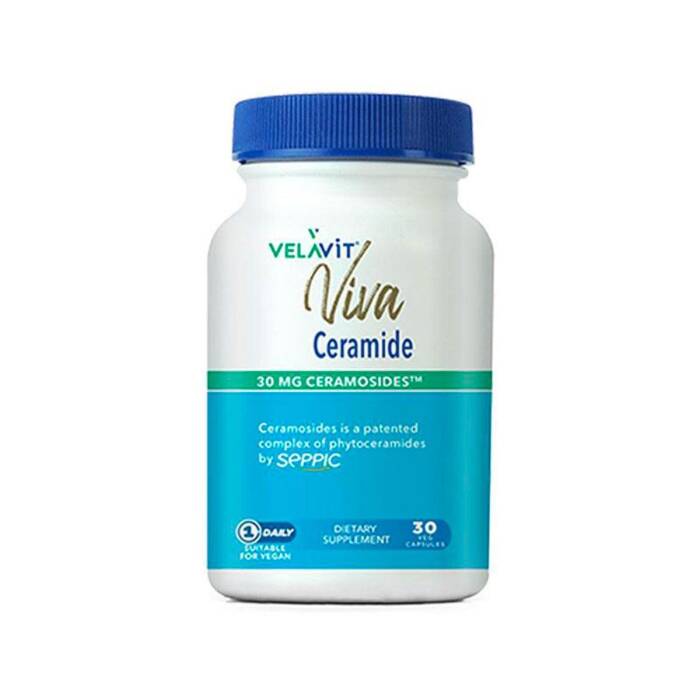 Velavit Viva Ceramide Seramid İçeren Takviye Edici Gıda 30 Kapsül - 1