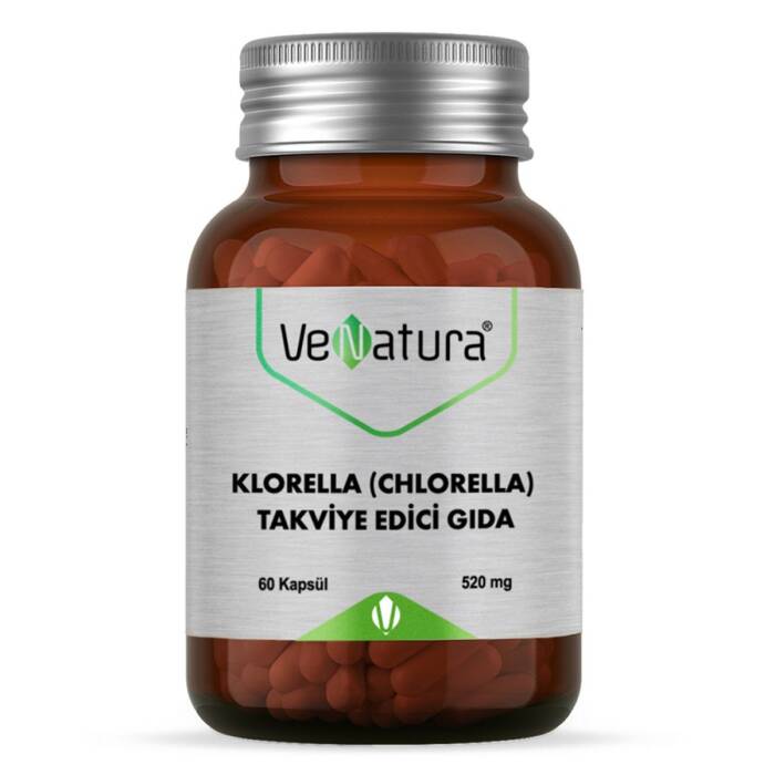 VeNatura Klorella (Chlorella) Takviye Edici Gıda 60 Kapsül - 1