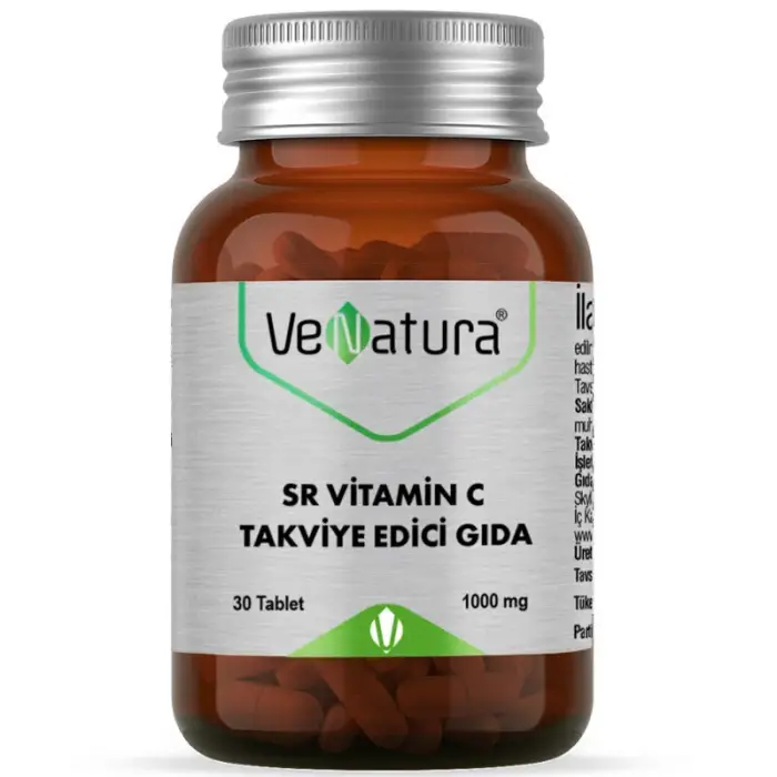 VeNatura SR Vitamin C 1000 mg Takviye Edici Gıda 30 Tablet - 1