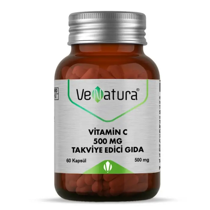 VeNatura Vitamin C 500 mg Takviye Edici Gıda 60 Kapsül - 1