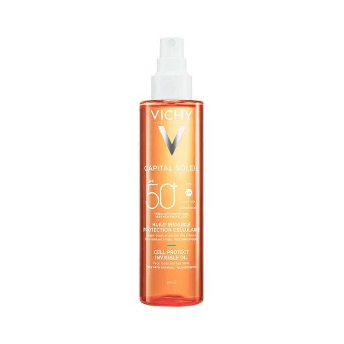 Vichy Capital Soleil Cell Protect Oil SPF50+ 200 ml - 1