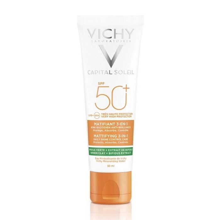 Vichy Capital Soleil SPF50+ Matlaştırıcı Yüz Güneş Kremi 50 ml - 1