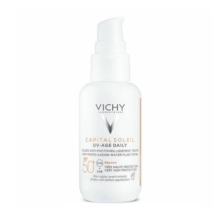 Vichy Capital Soleil UV Yaşlanma Karşıtı Güneş Kremi SPF50 40 ml - Renkli - 1