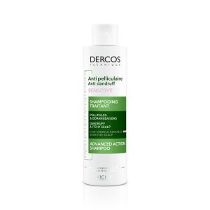 Vichy Dercos Anti-Dandruff Hassas Saç Derisi İçin Kepek Karşıtı Bakım Şampuanı 200 ml - 1