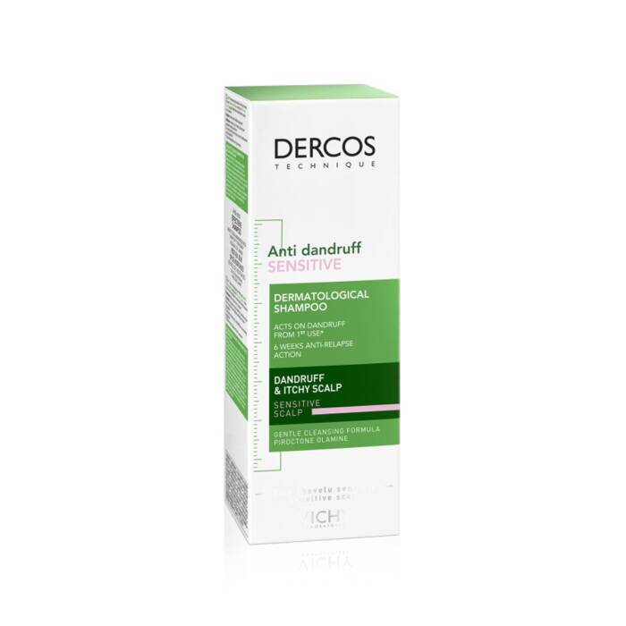 Vichy Dercos Anti-Dandruff Hassas Saç Derisi İçin Kepek Karşıtı Bakım Şampuanı 200 ml - 4