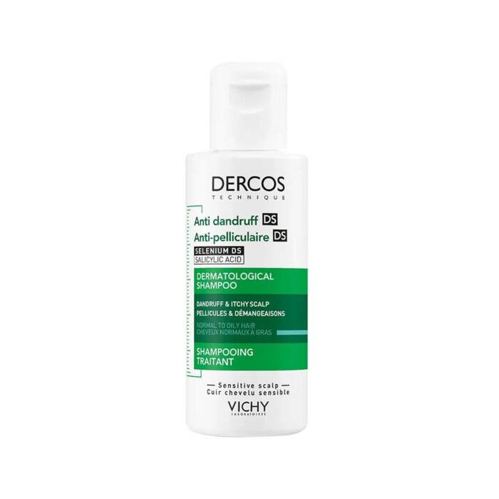 Vichy Dercos Anti-Dandruff Kepek Karşıtı Bakım Şampuanı Normal ve Yağlı Saçlar 75 ml - 1