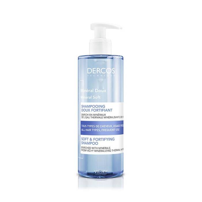 Vichy Dercos Mineral Soft Şampuan 400 ml - 1