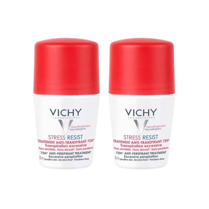 Vichy Stress Resist Terleme Karşıtı Deodorant Roll-on Yoğun Kontrol 50 ml x 2 Adet - 1